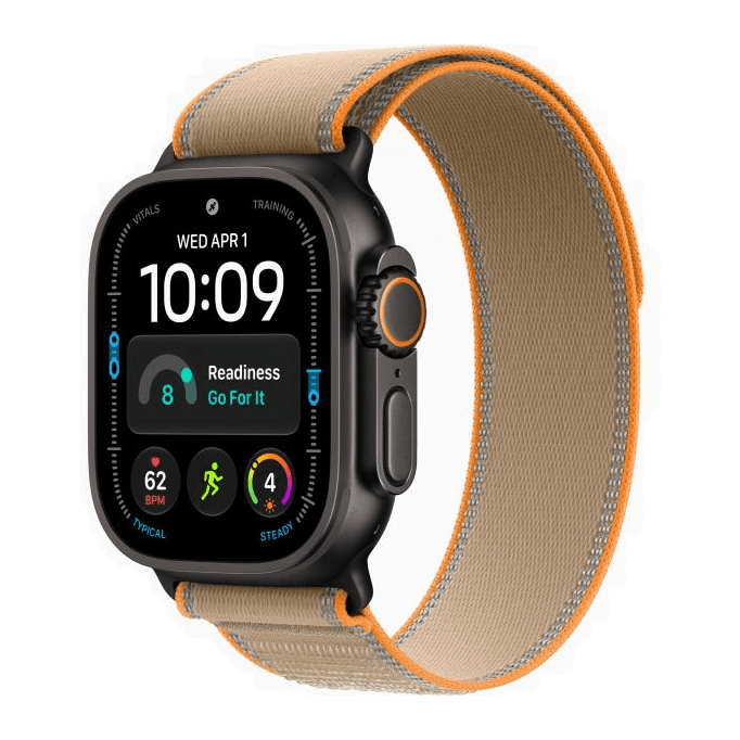 Apple Watch Ultra 4 Black, Sand - Trail Loop