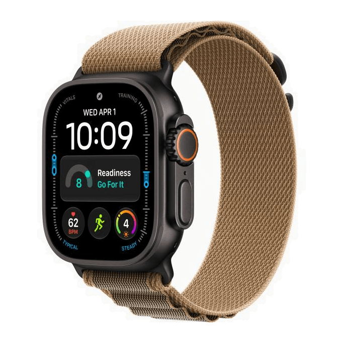 Apple Watch Ultra 4 Black, Desert - Alpine Loop