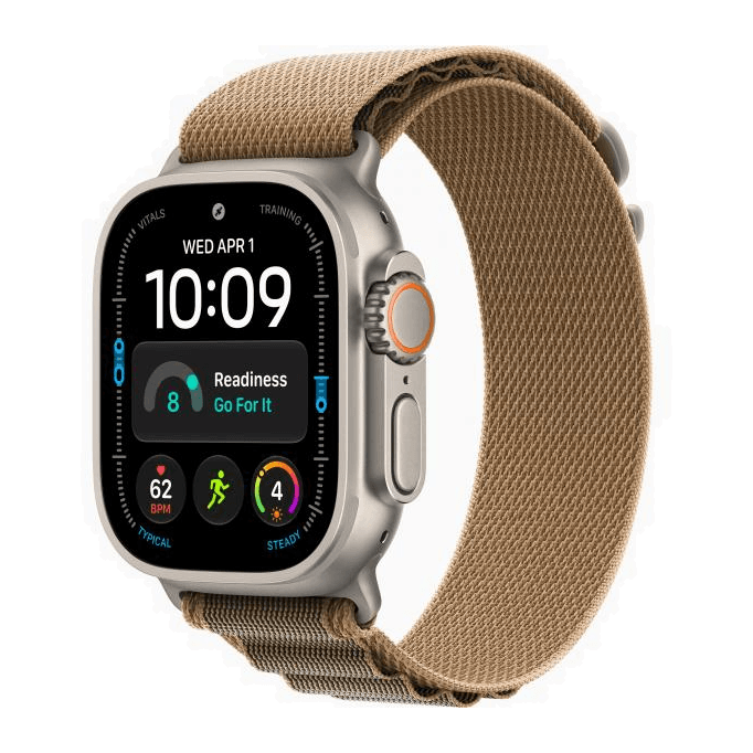 Apple Watch Ultra 4 Natural, Desert - Alpine Loop
