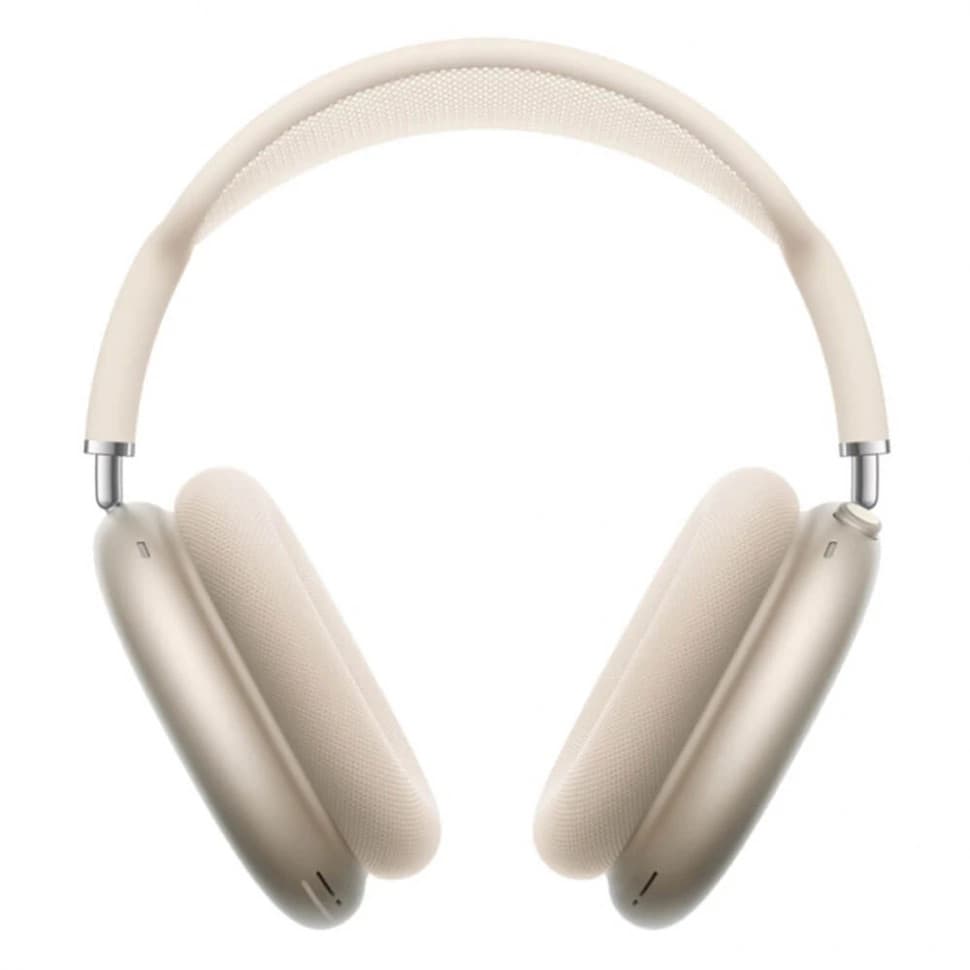 Apple AirPods Max Starlight, Apple AirPods Max Starlight, наушники спереди