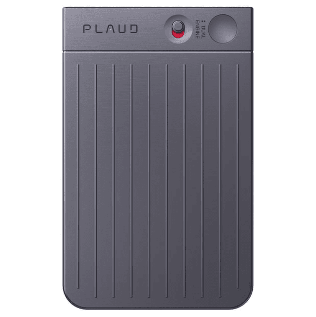 Plaud Note ChatGPT AI Voice Recorder — Black — front