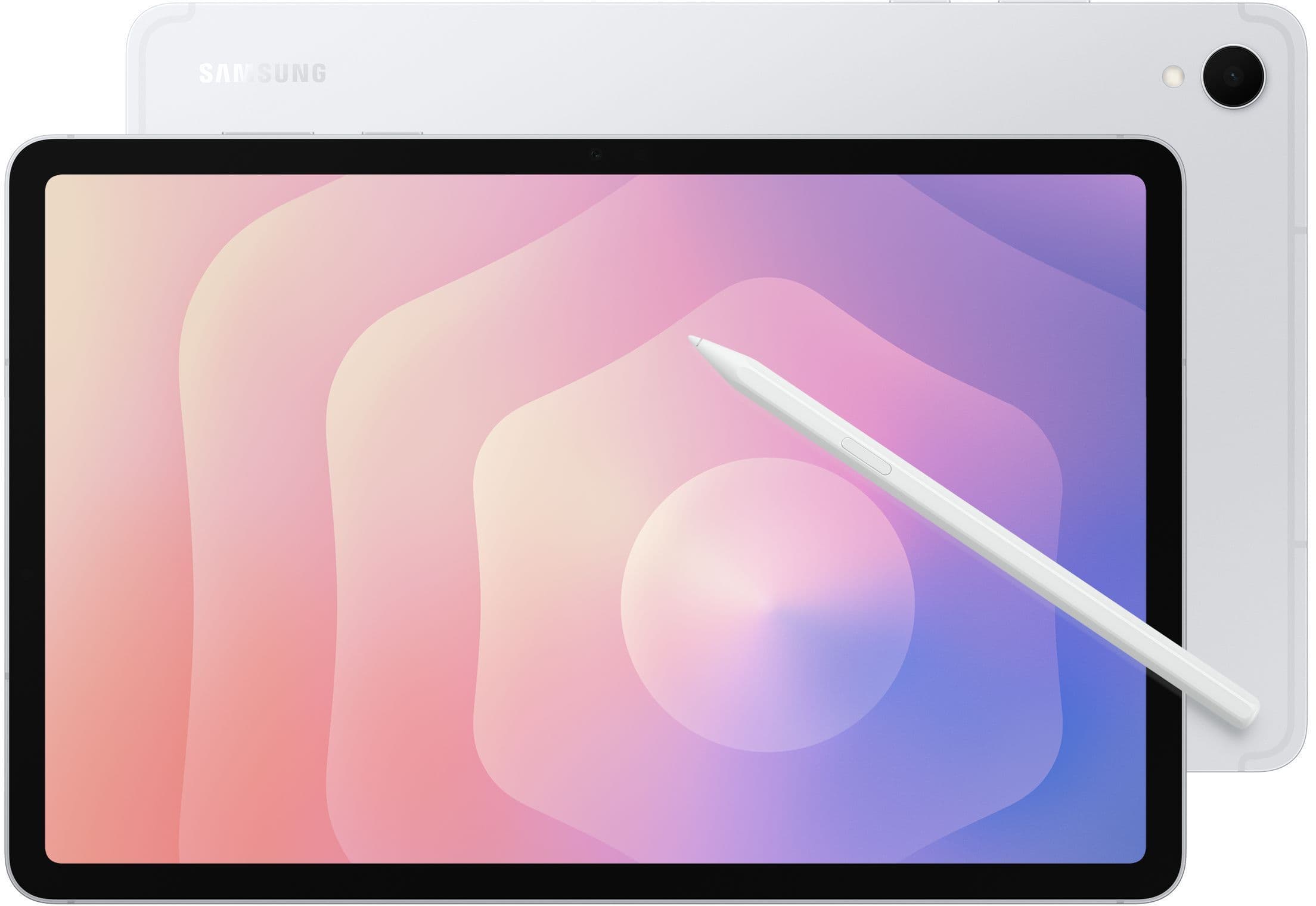 Samsung Galaxy Tab S11, со стилусом · серебристый · front-and-back