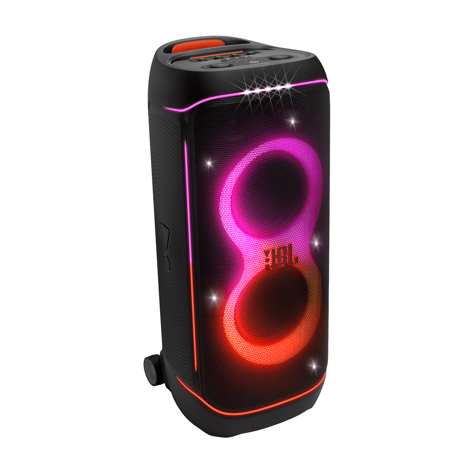 JBL Partybox 720, 800 Вт, черный, колонка в три четверти