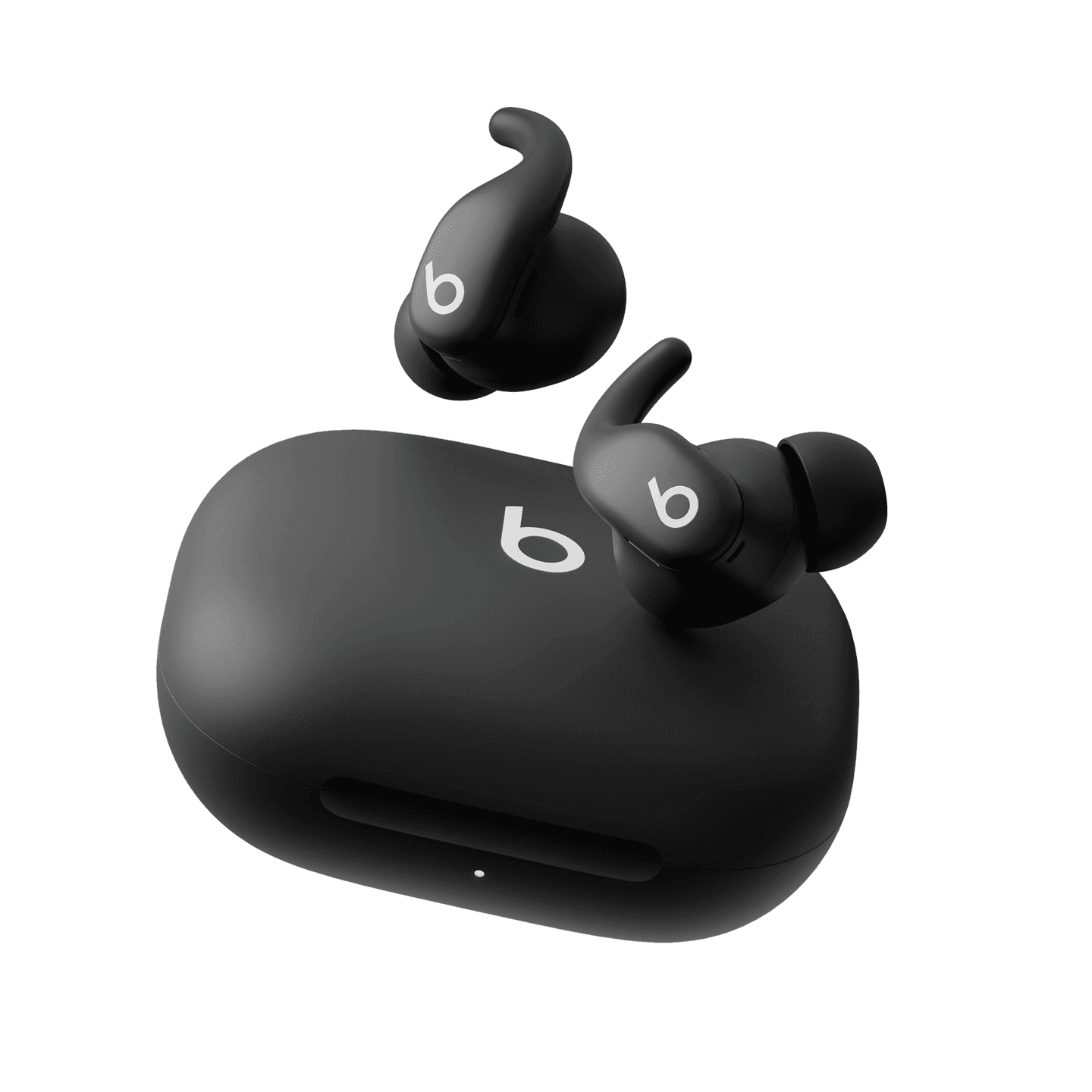 Beats Powerbeats Fit, Jet Black, наушники и зарядный футляр