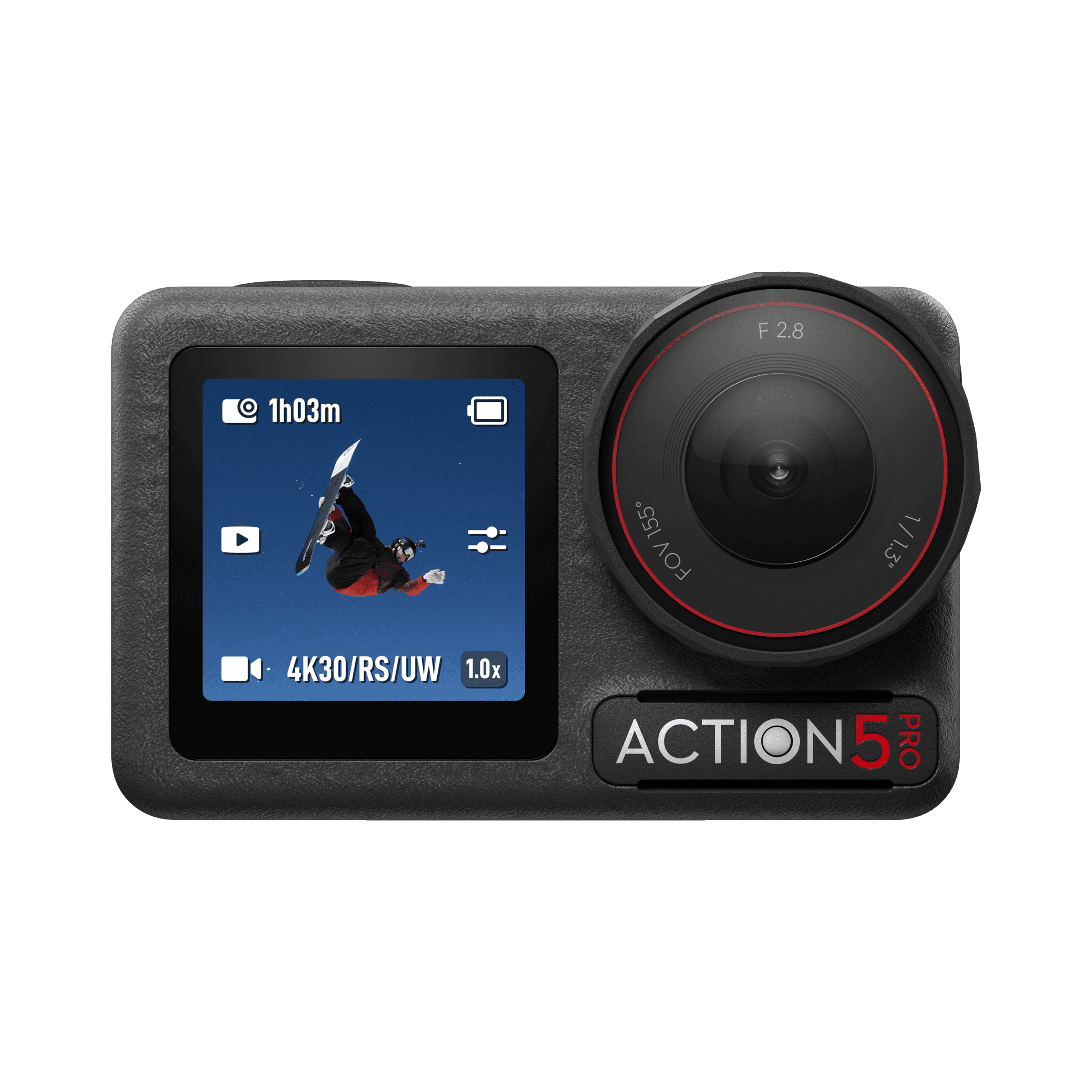 DJI Osmo Action 5 Pro Standart — черный — front