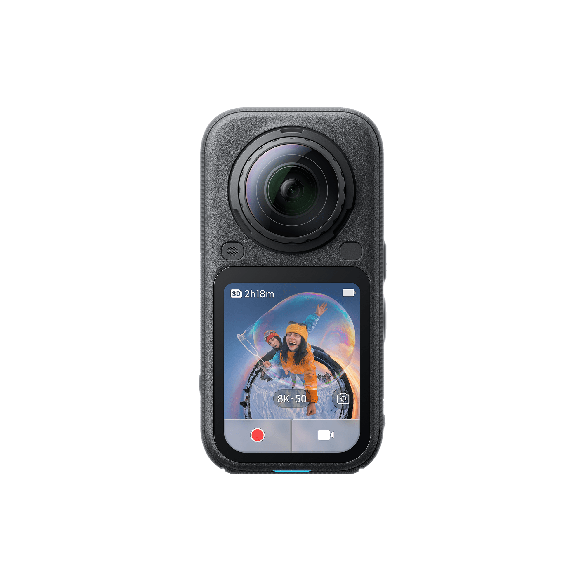 Insta 360 X6 Motorcycle Bundle — черный — exact included camera front