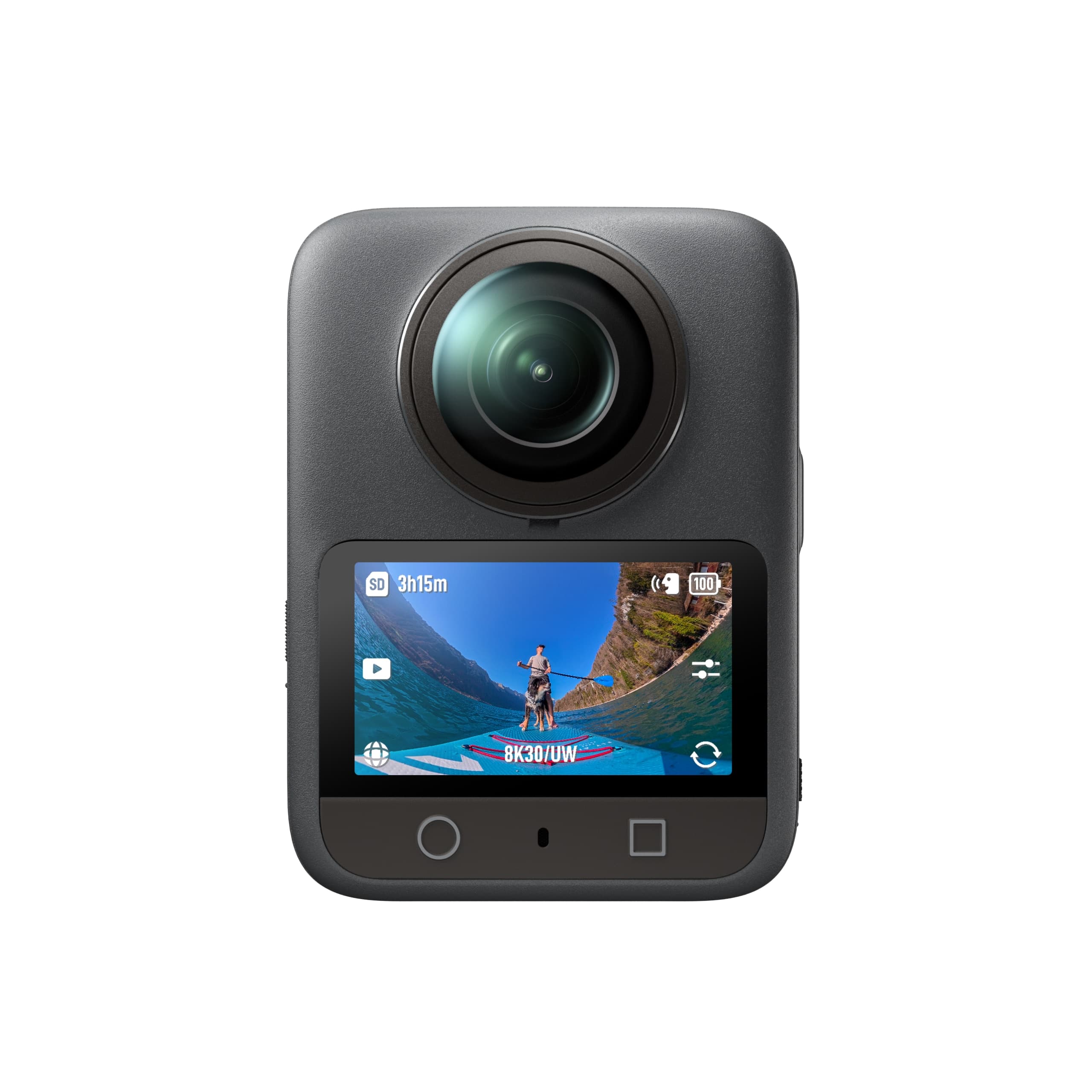 DJI Osmo 360 (Adventure Combo) — черный — front