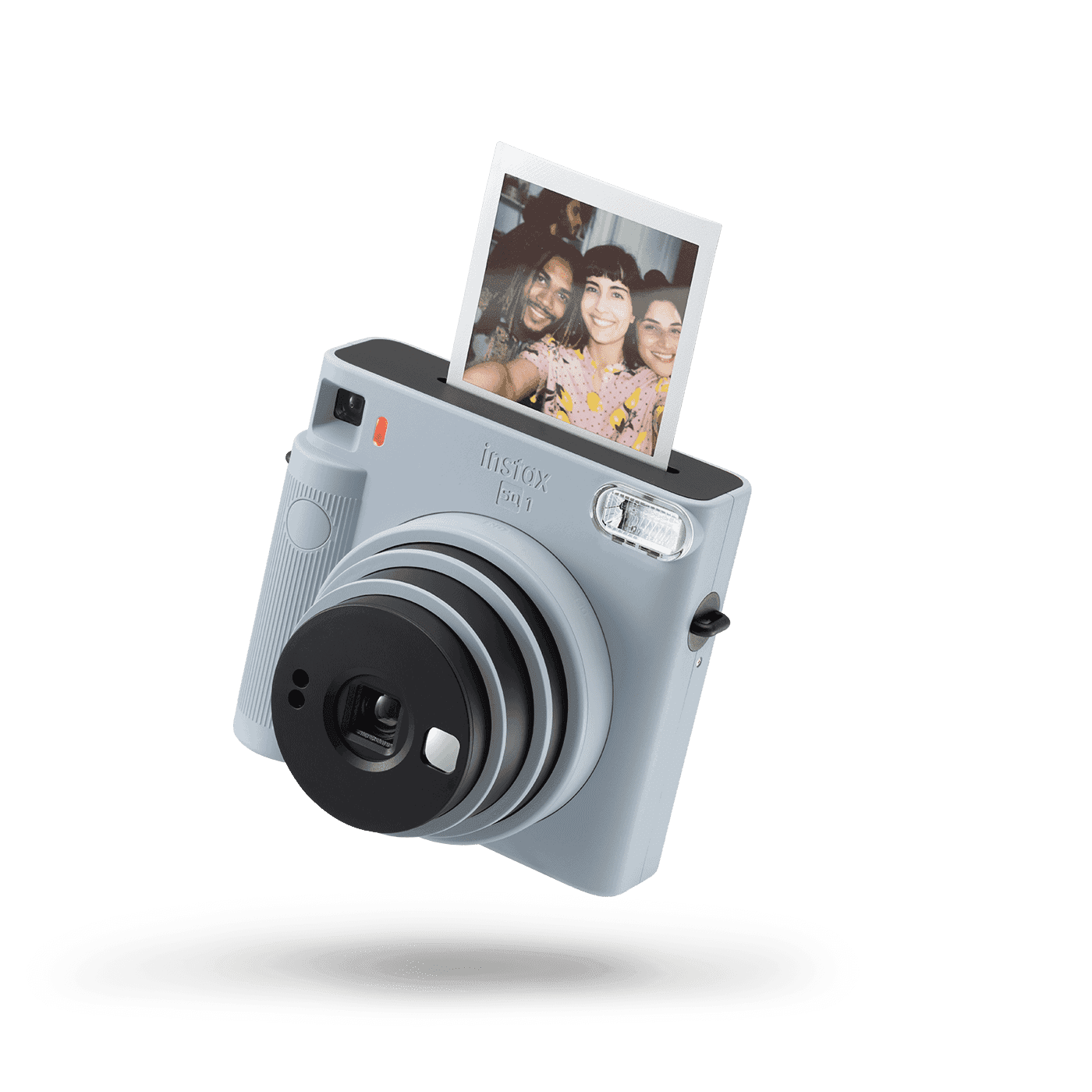 Fujifilm Instax Square SQ1 — голубой — printing-three-quarter
