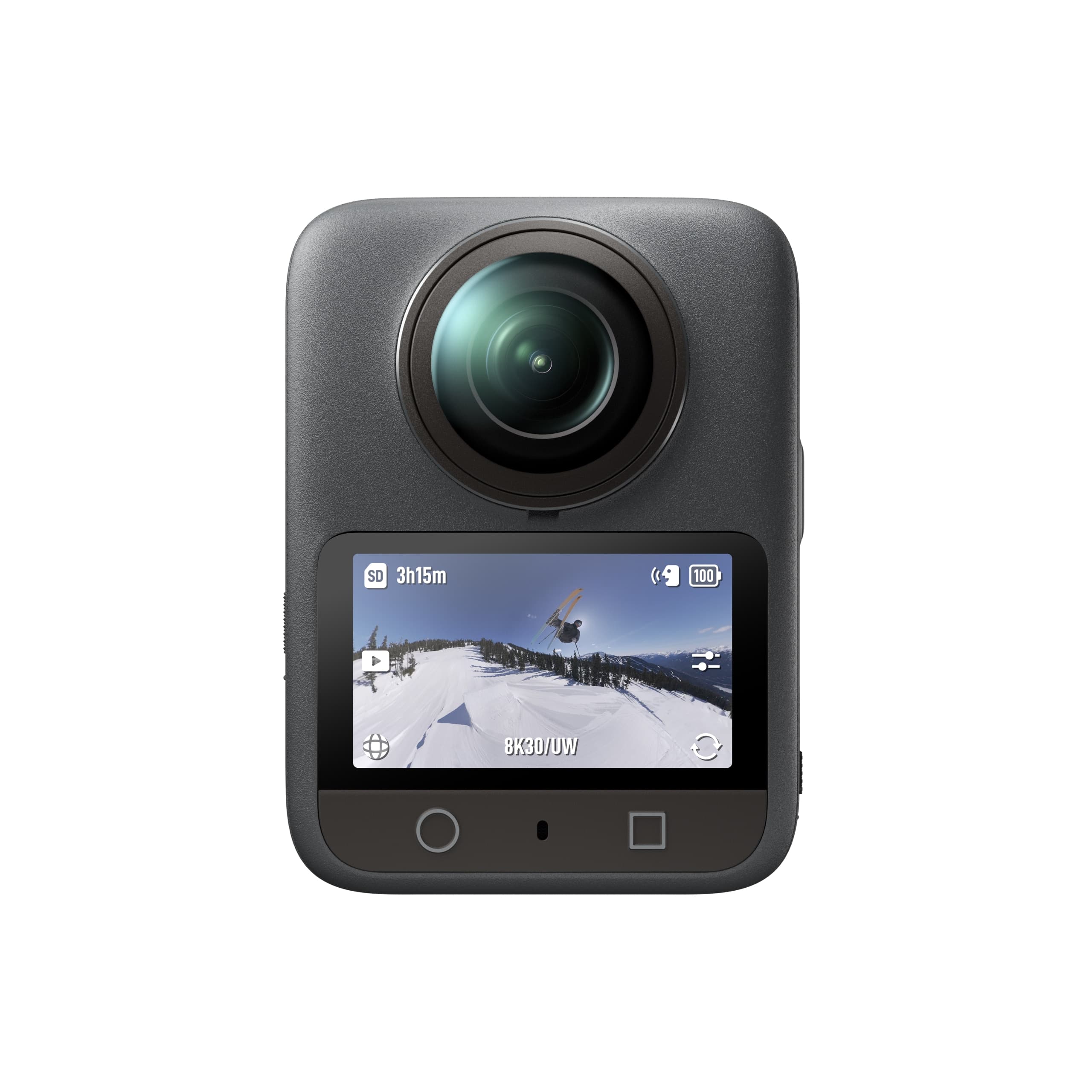 DJI Osmo 360 (Standard Combo) — черный — front