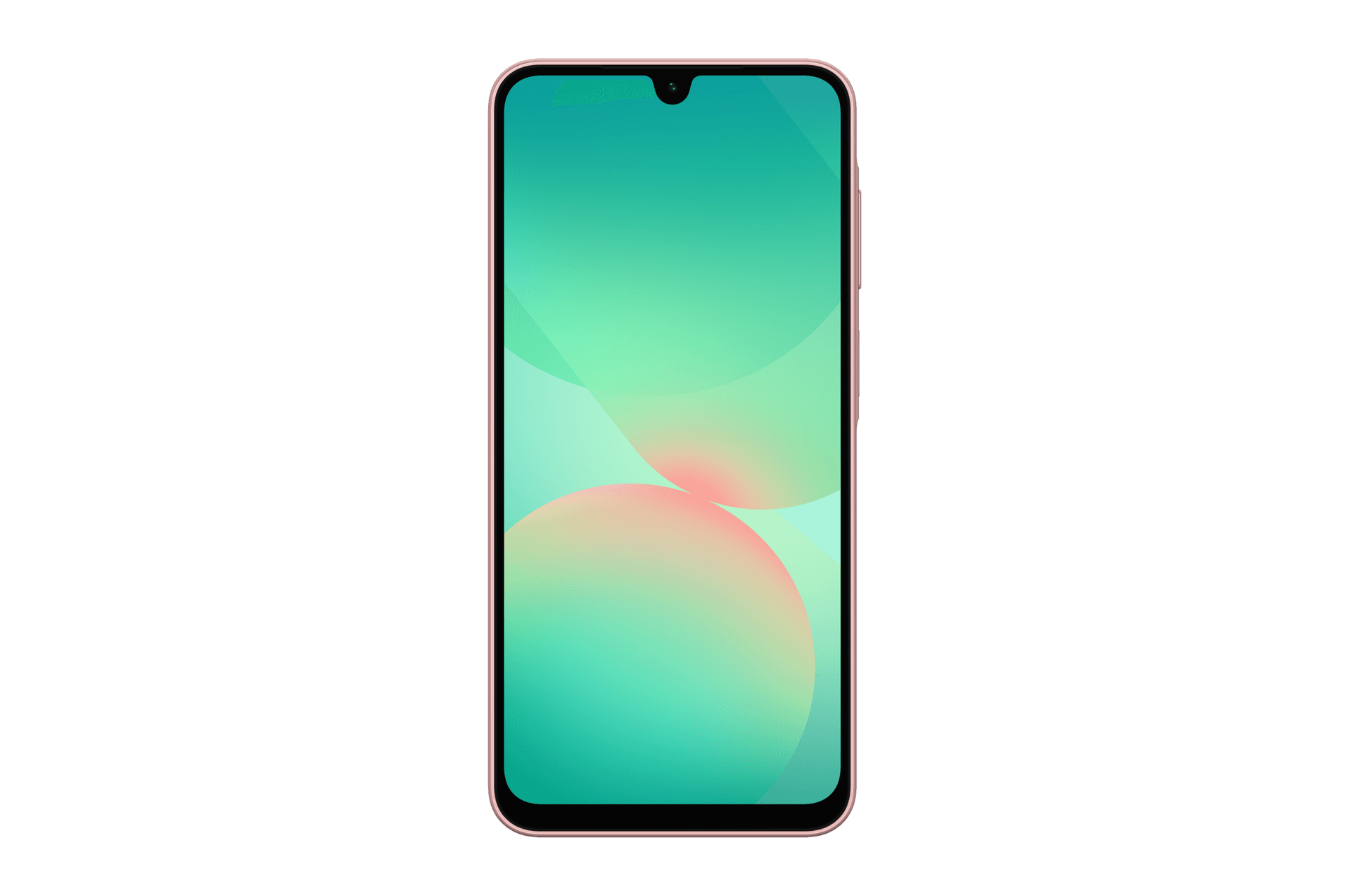 Samsung Galaxy A26, розовый, front2 Peach Pink, Galaxy A26 5G