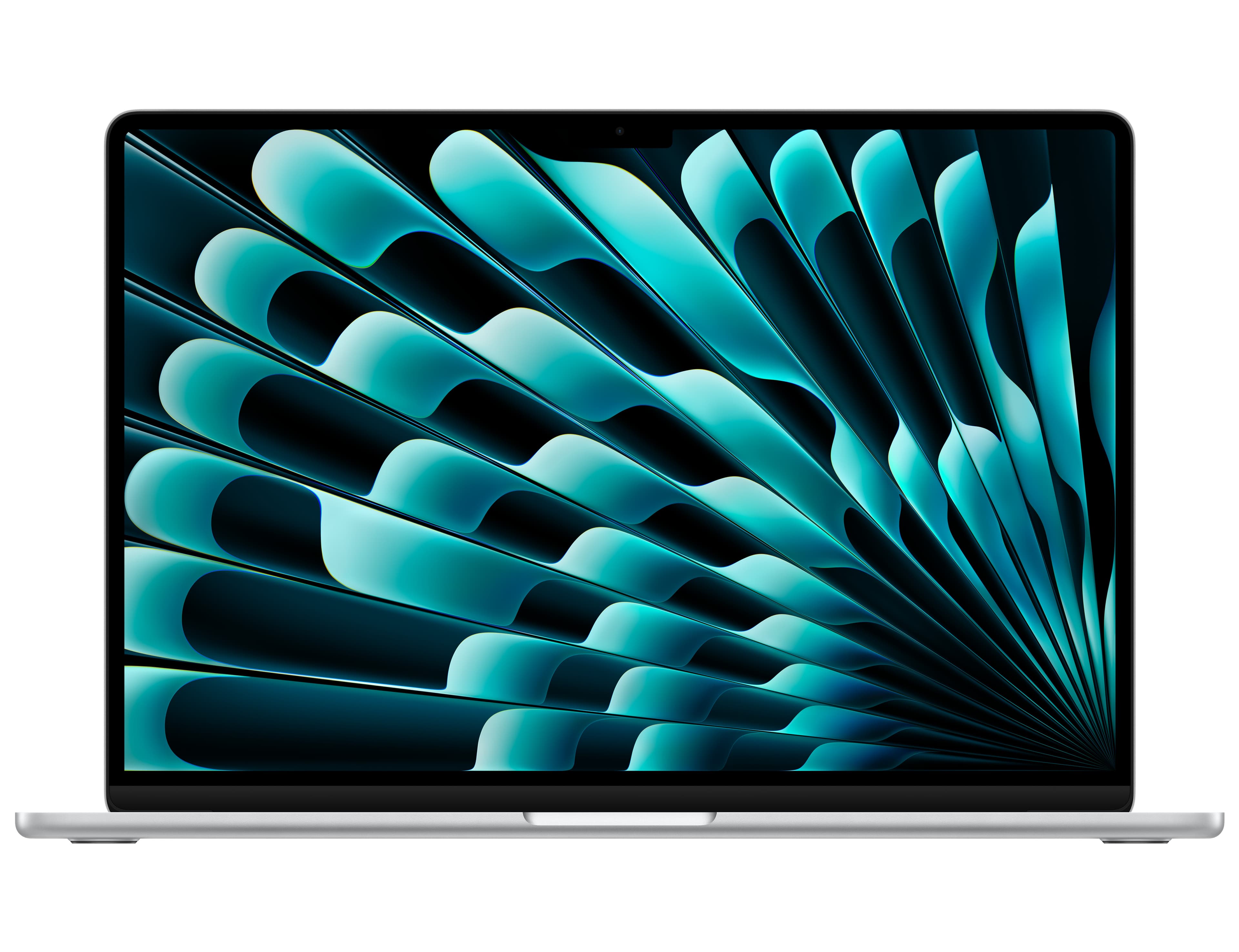 Apple MacBook Air 15 2025 M4 · серебристый · open-front