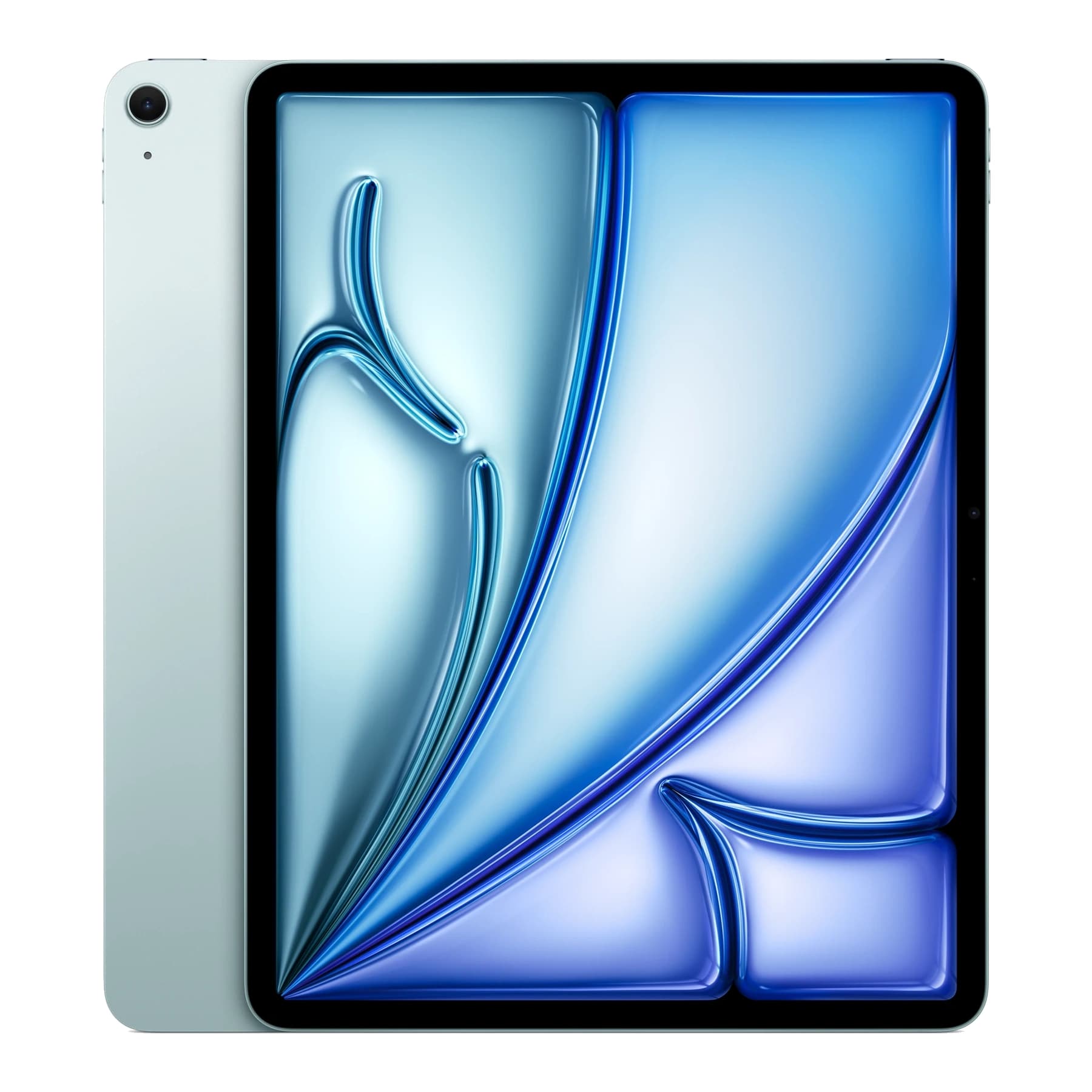 Apple iPad Air 13 2026 · голубой · front-and-back
