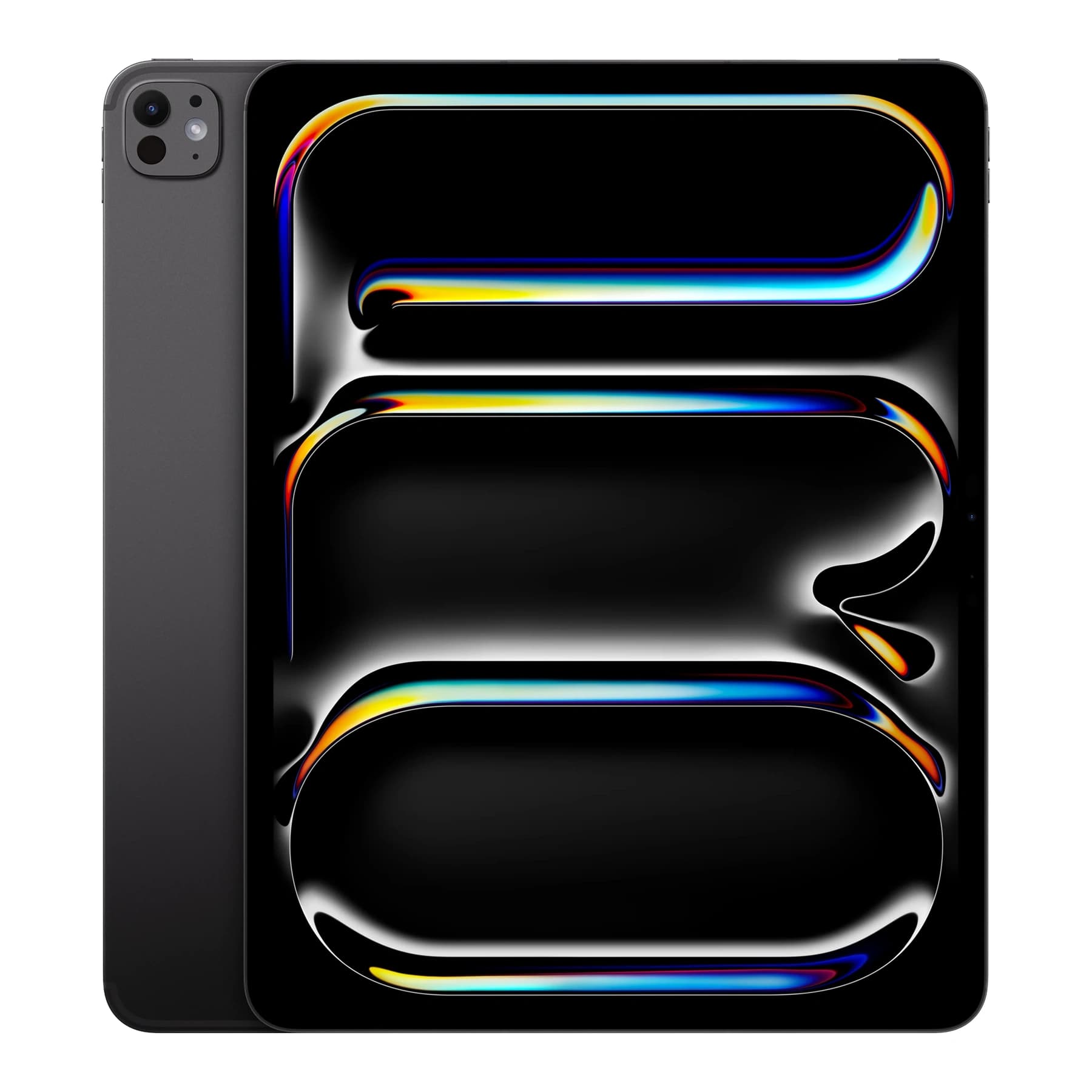 Apple iPad Pro 13 2024 · space black · front-and-back