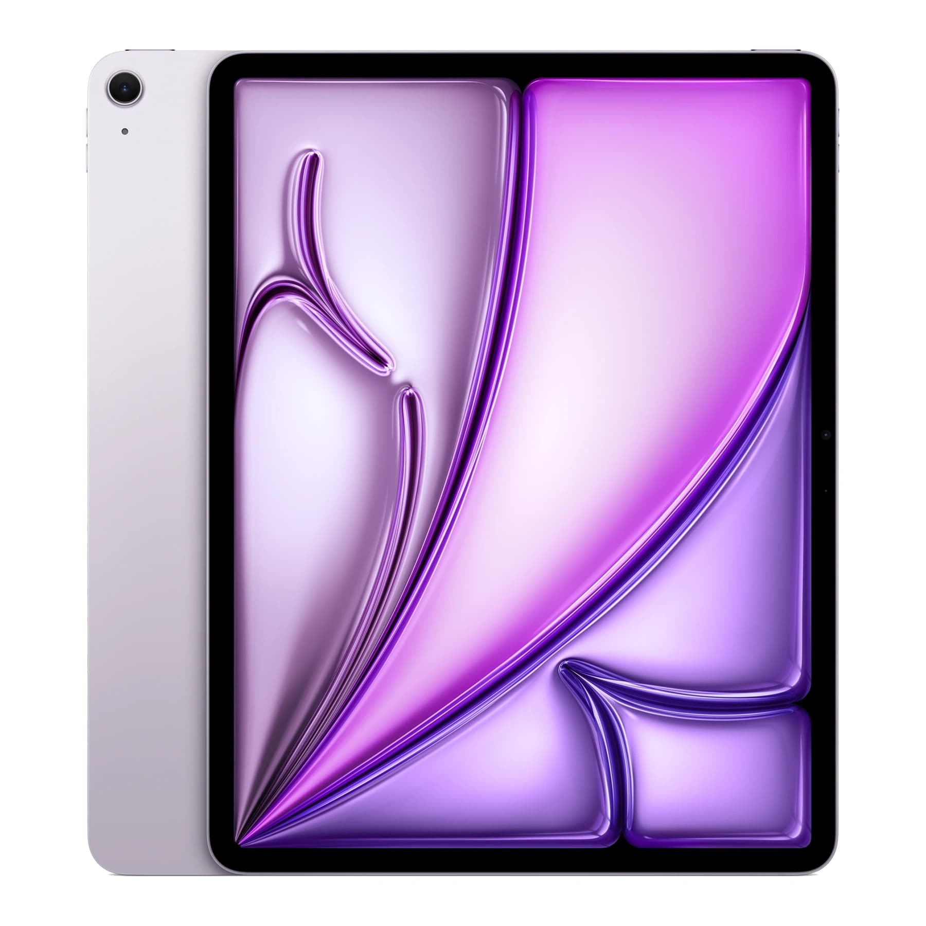Apple iPad Air 13 (2025) · Purple · front-and-back