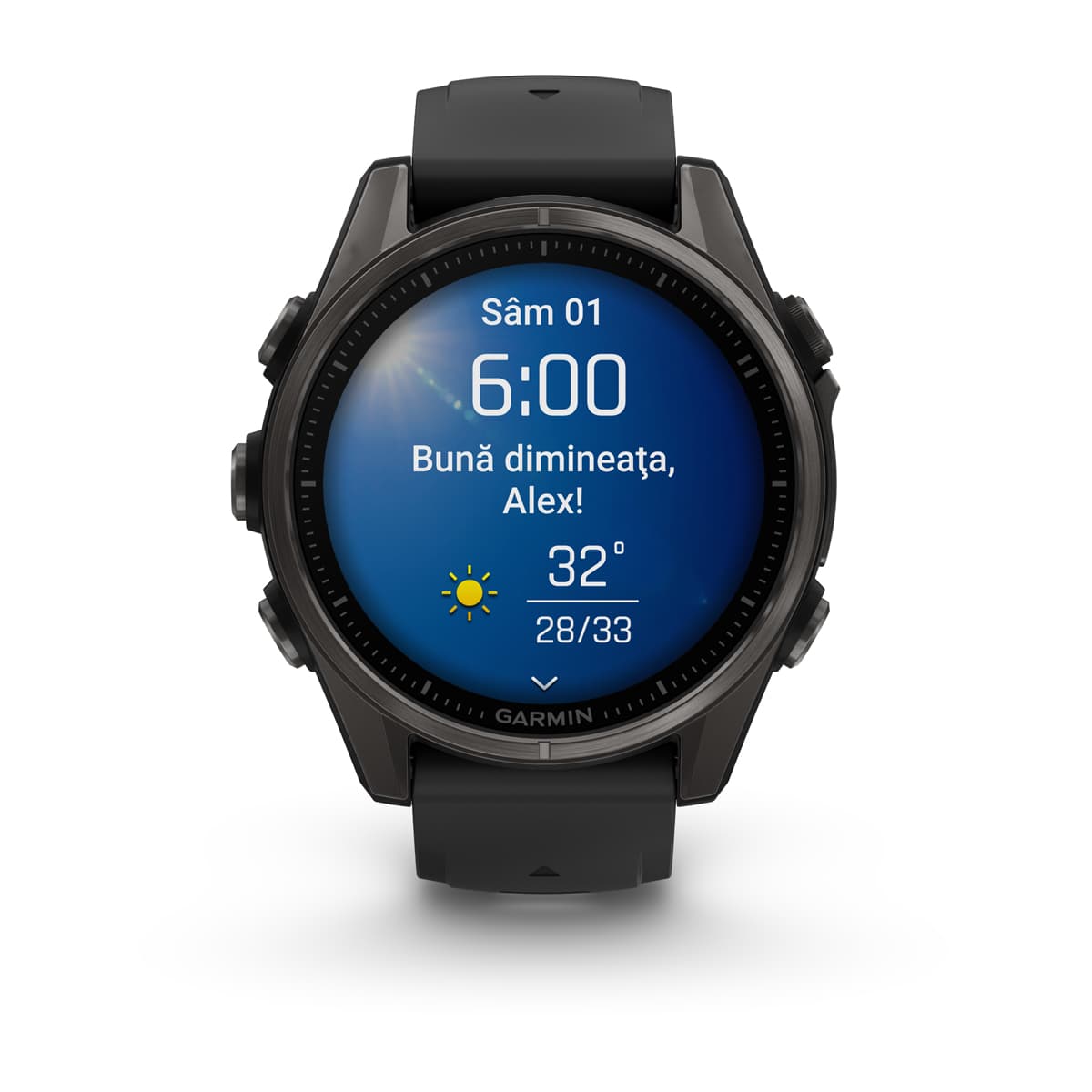 Garmin Fenix 8, Sapphire Amoled — 43 мм — rf-xl