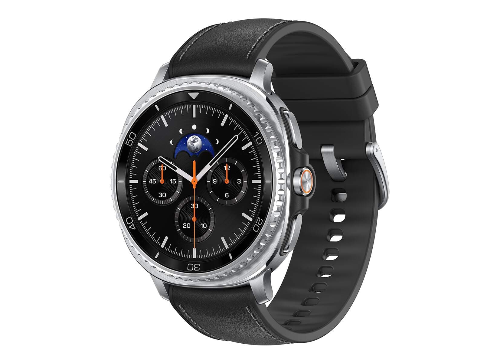 Galaxy Watch8 Classic, 46mm, Black, Wifi/Bluetooth — front-three-quarter