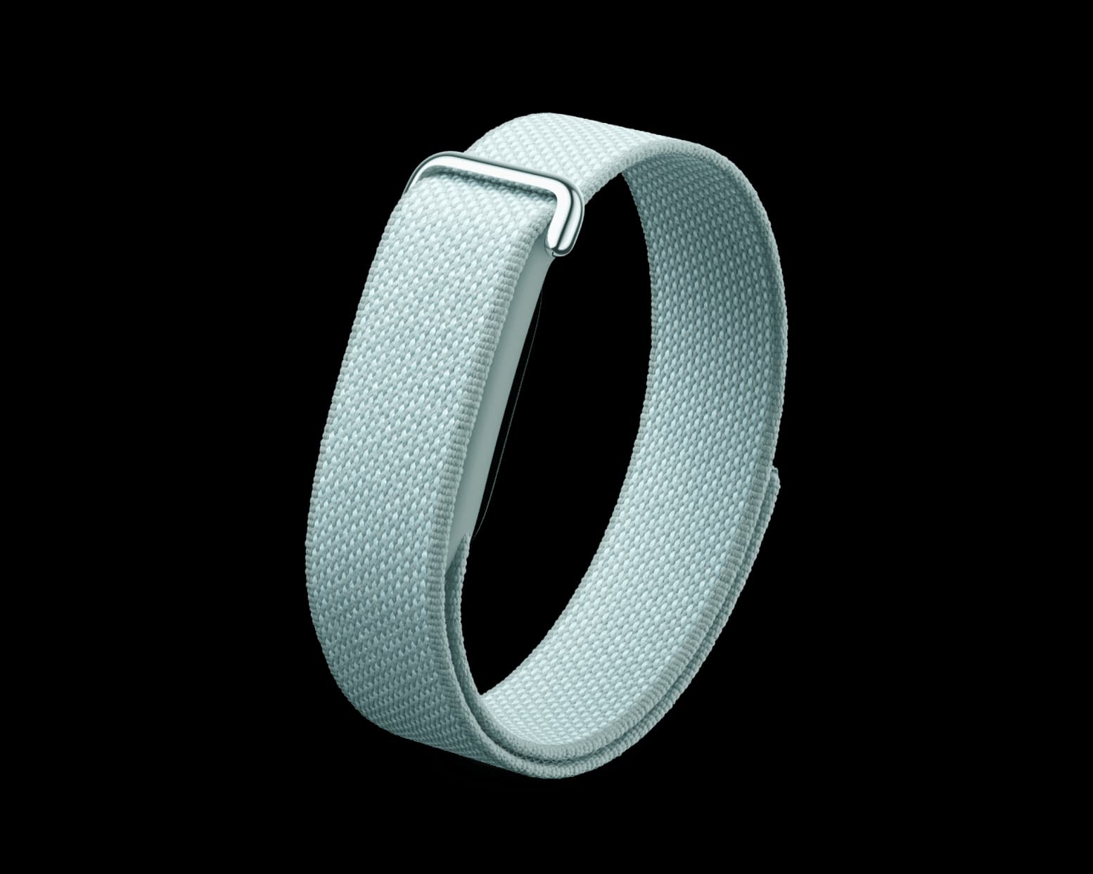 Google Fitbit Air (Fog) — front-three-quarter