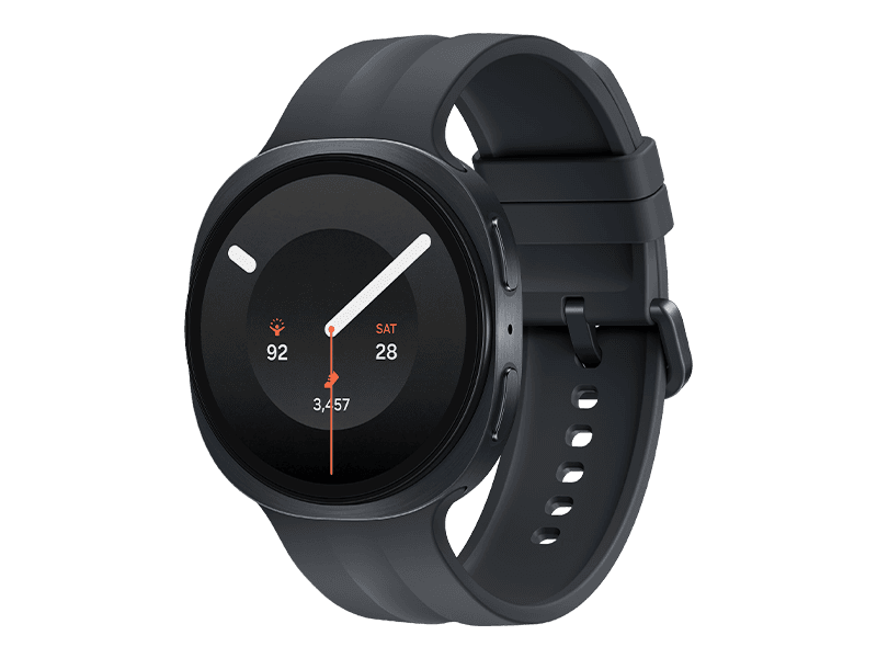 Galaxy Watch9, 44mm, Bluetooth, Graphite — front-three-quarter