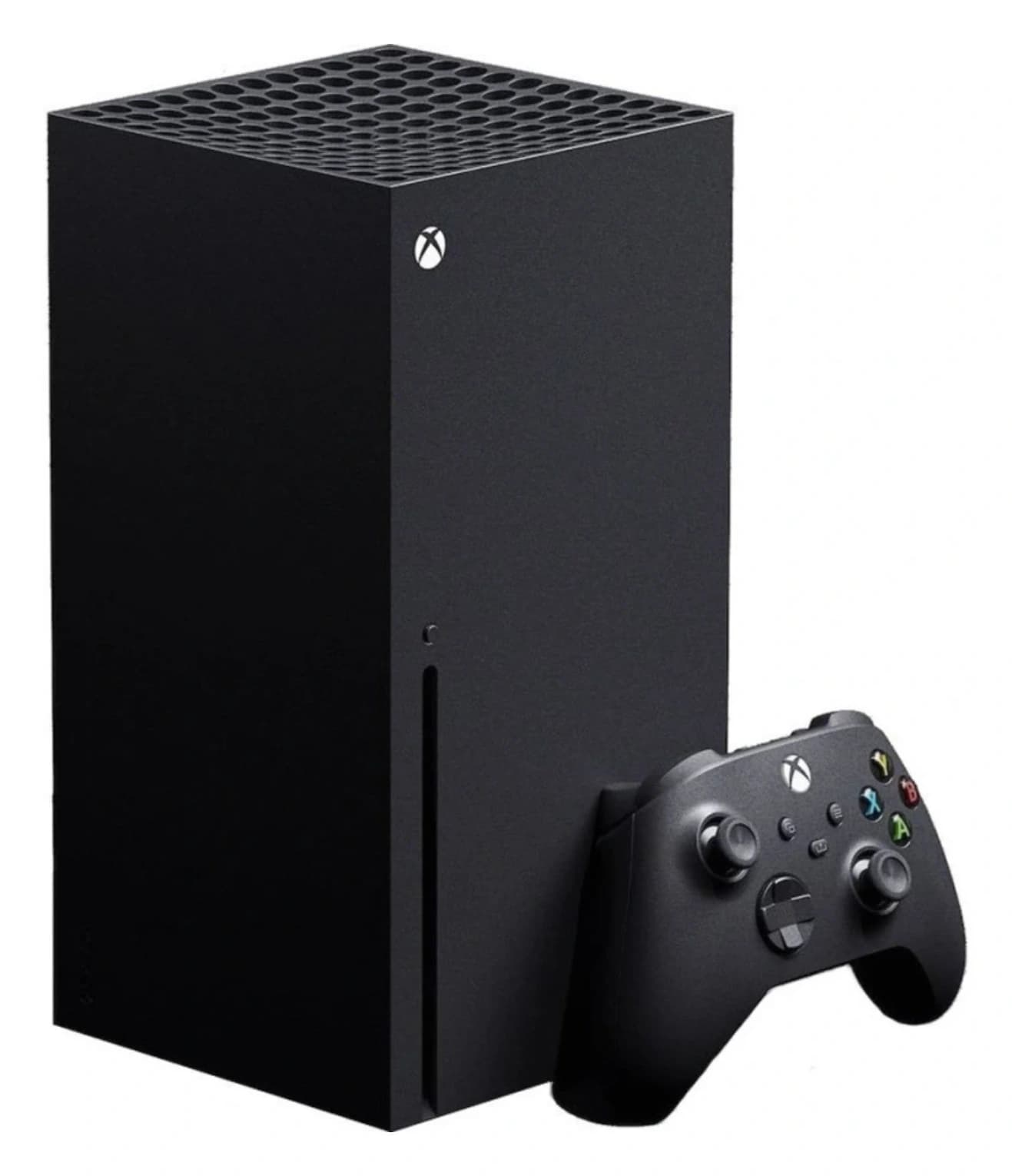 Xbox Series X SSD, черный, вид спереди