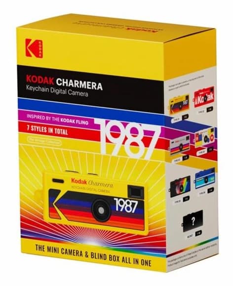 Мини-камера-брелок в ретро-стиле Kodak Charmera 1987