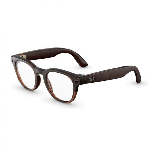 Ray-Ban Meta Scriber Optics (Gen 2), Transparent Umber