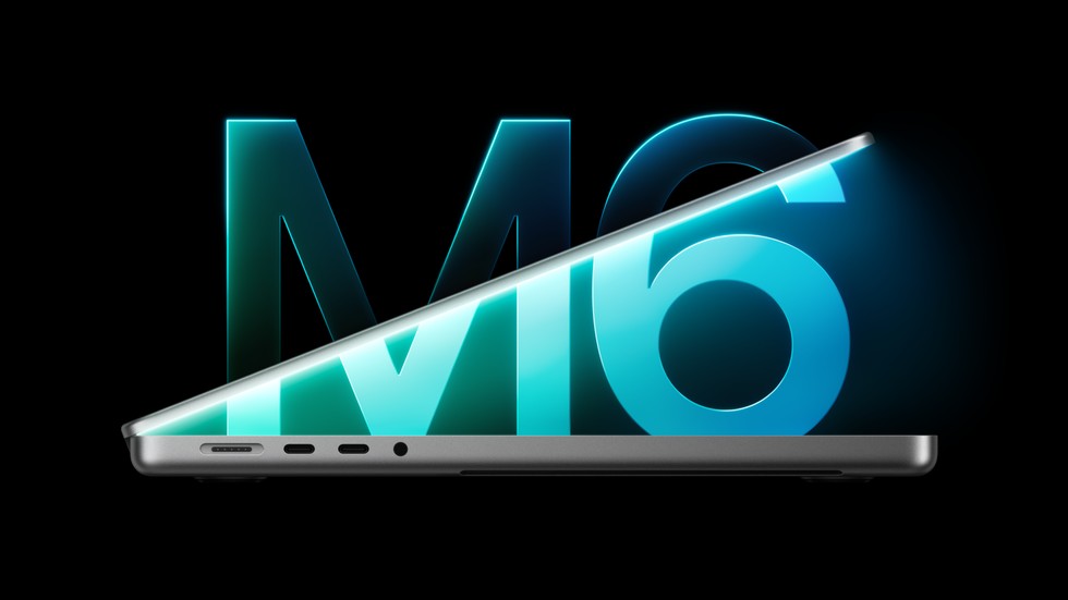 14-дюймовый MacBook Pro с M6 на официальном изображении Apple
